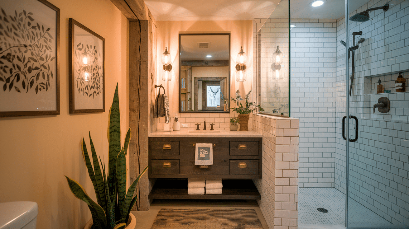 basement bathroom