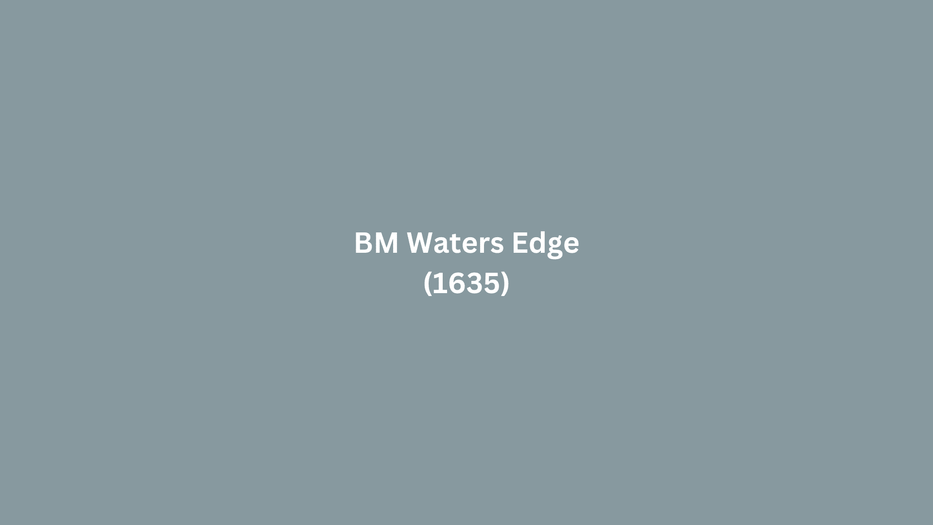 bm waters edge