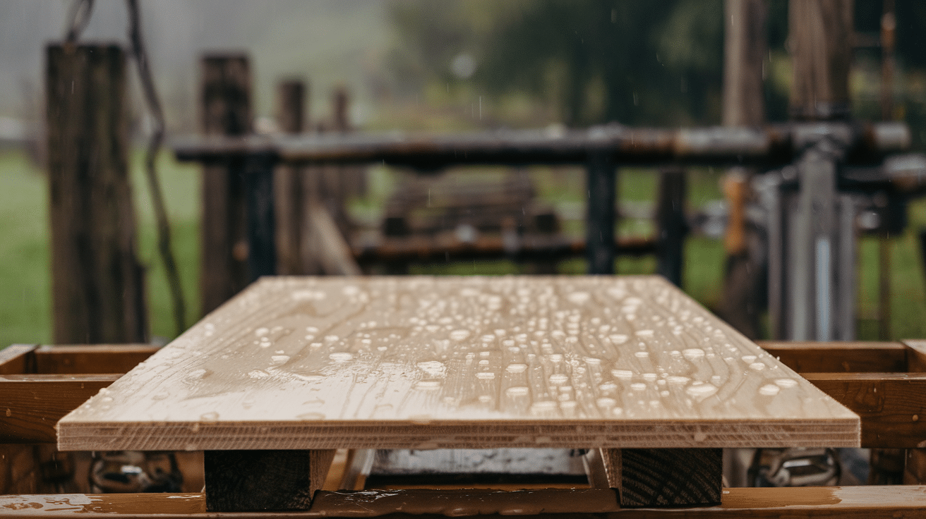 can plywood get wet