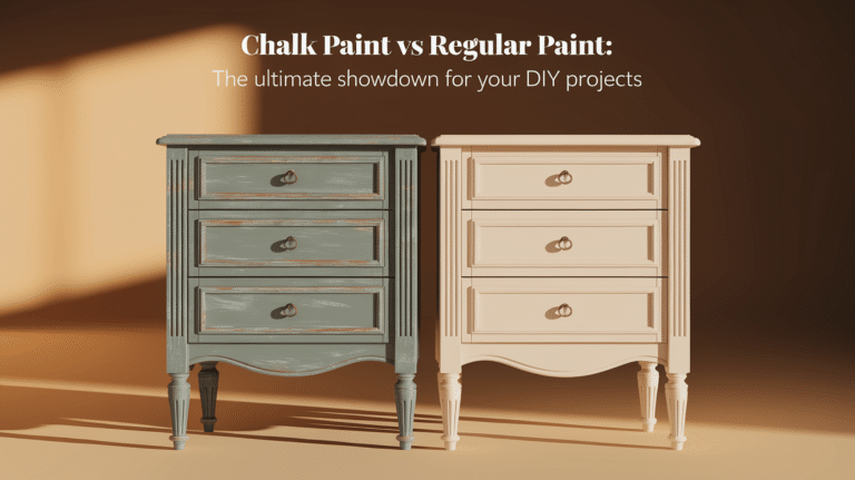 chalk paint vs regular paint