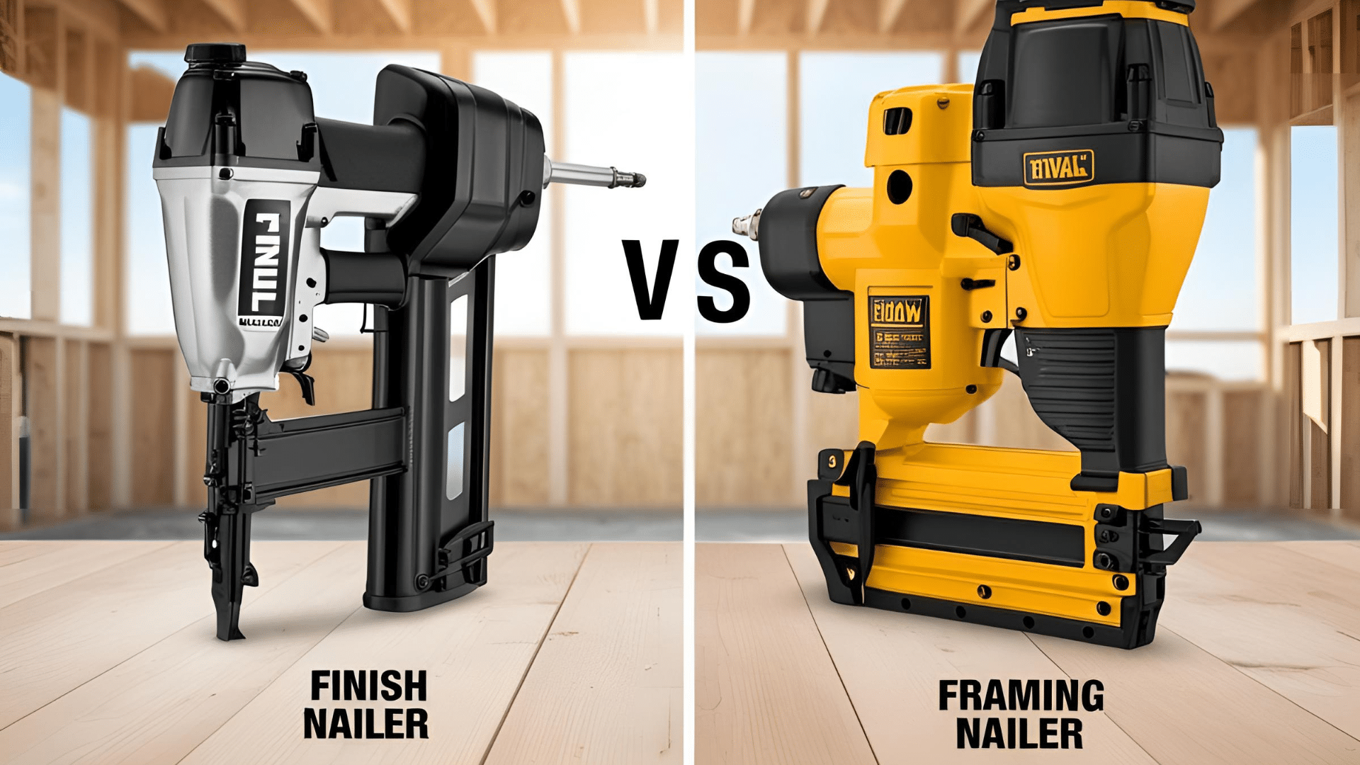 finish nailer vs framing nailer