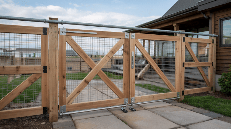 how to build a sliding gate