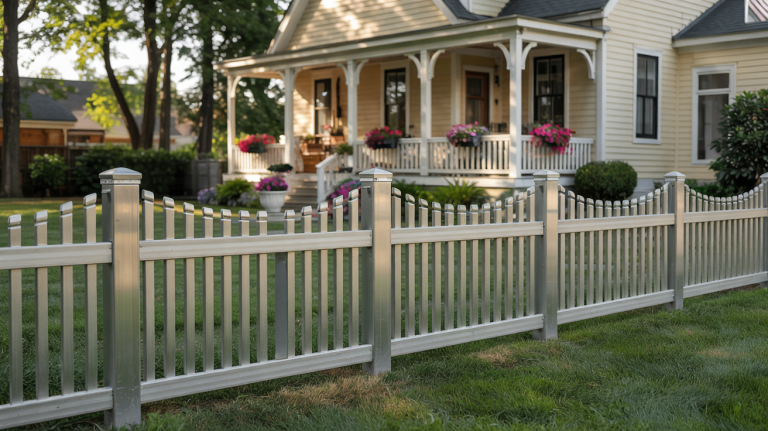 how to install aluminum fence