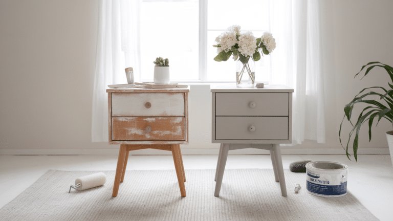 how to paint furniture without sanding