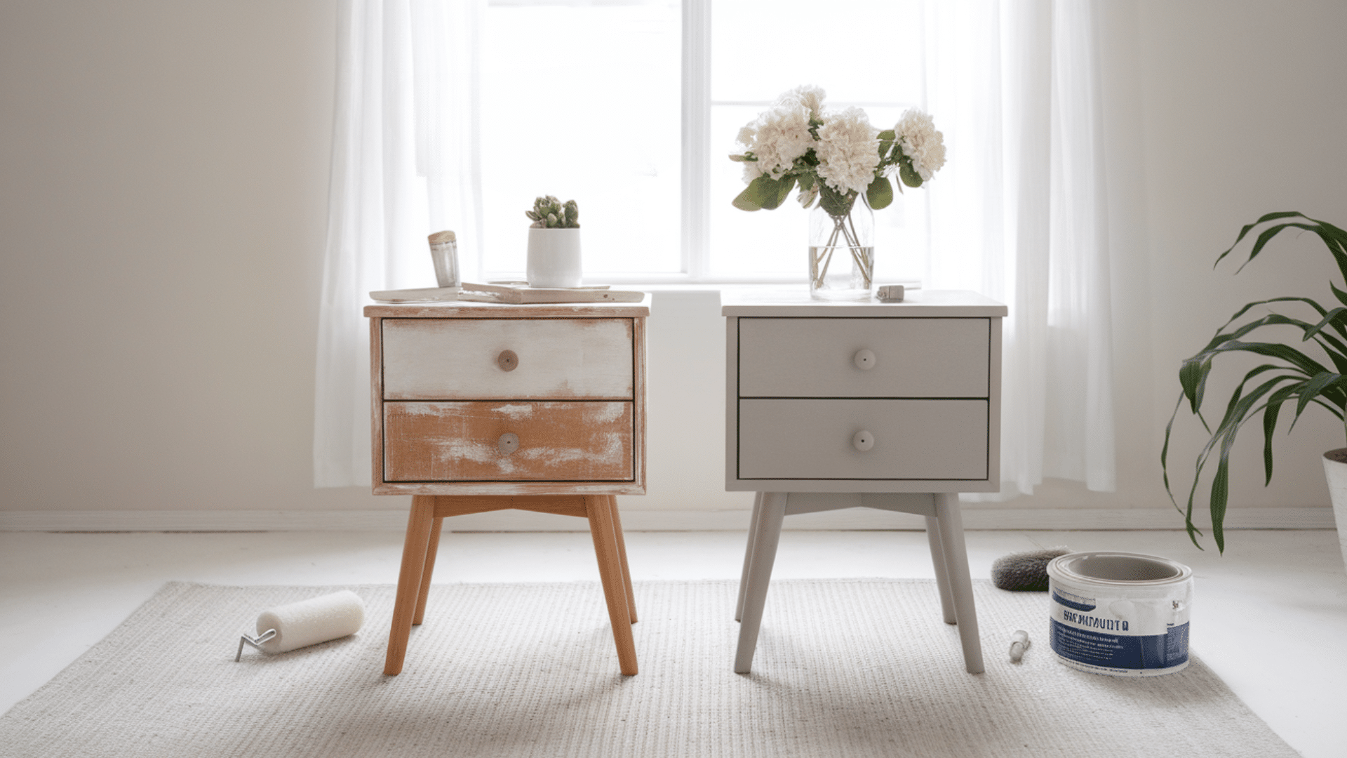 how to paint furniture without sanding