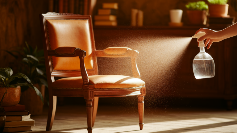 how to remove musty smell from wood furniture