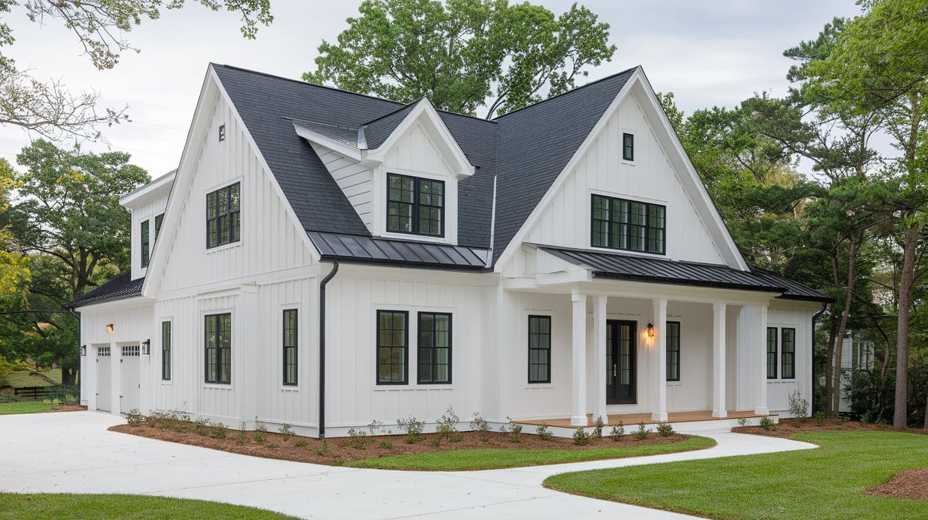 modern cape cod house