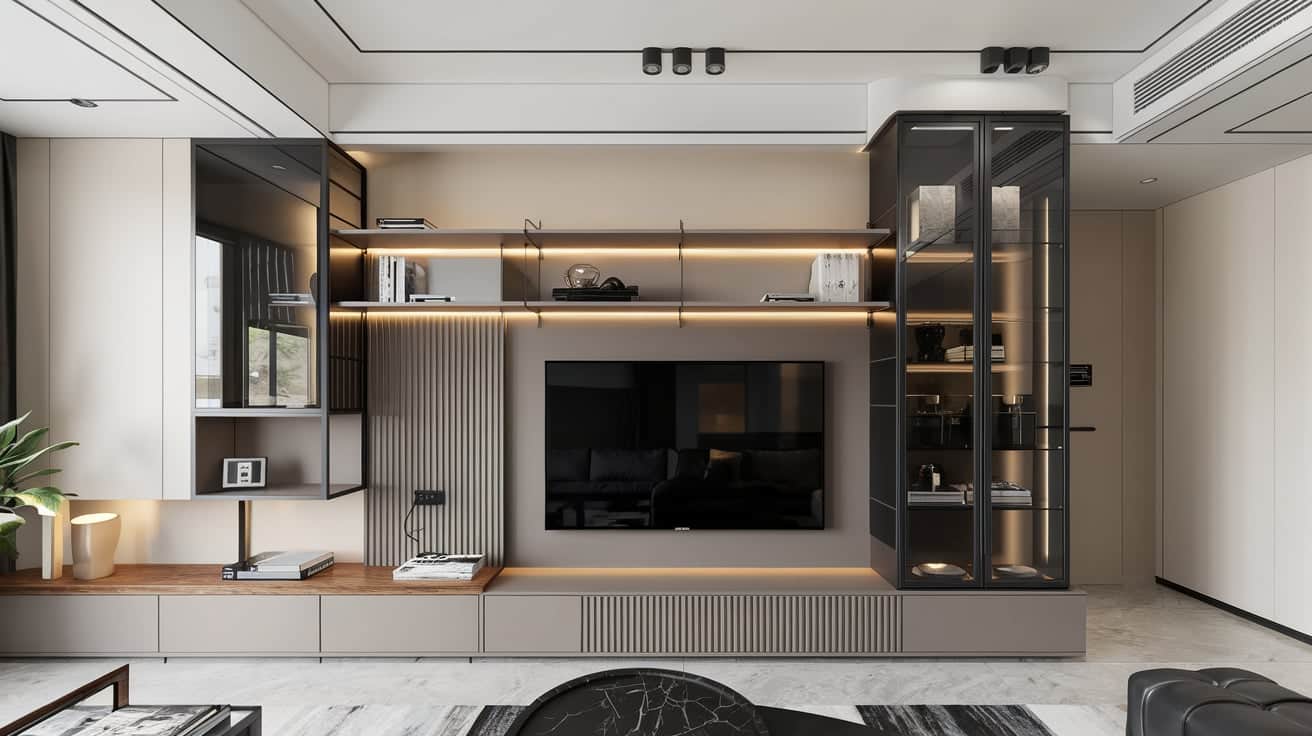 modern entertainment center ideas