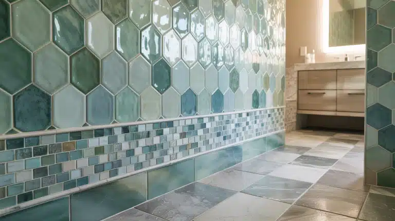 types of tiles for bathroom