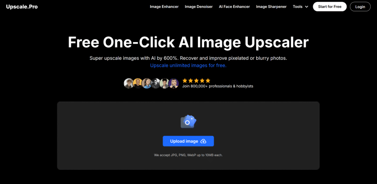 Upscale.pro Review: Free AI Image Upscaler with Professional Results