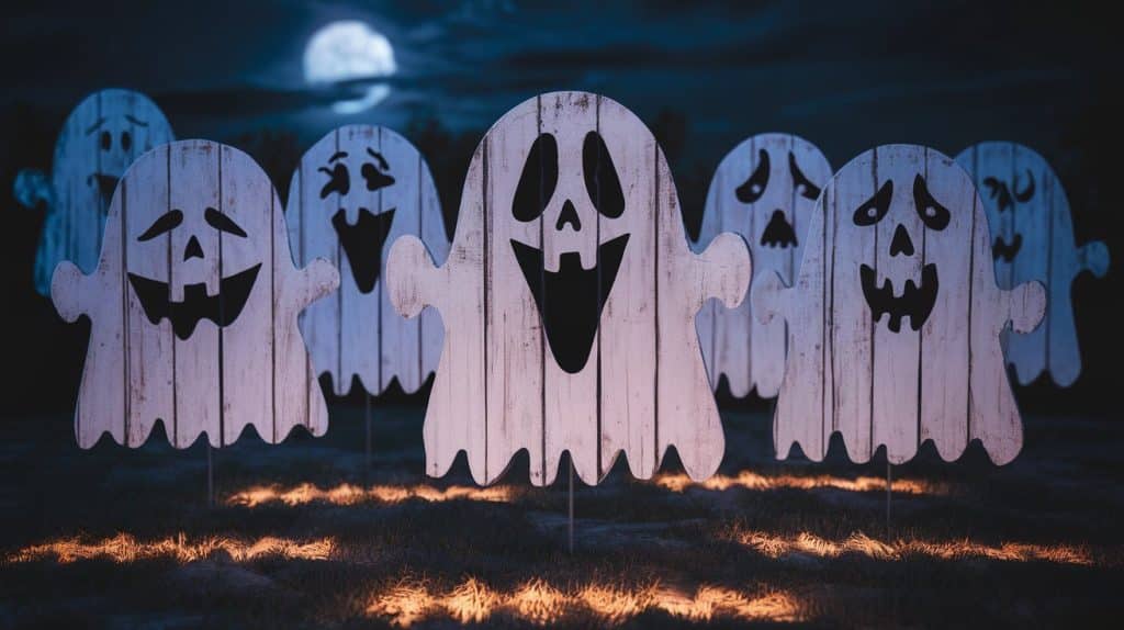 3D Ghost Cutouts 
