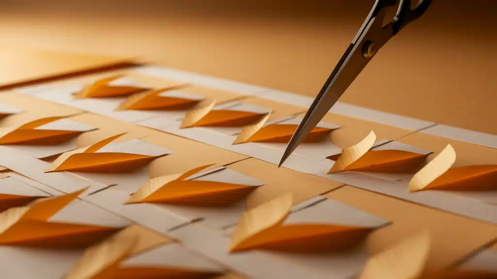 Cut Your Petals Following the Grain
