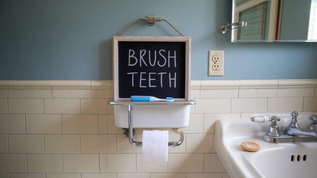 DIY Chalkboard or Whiteboard Wall for Notes and Lists