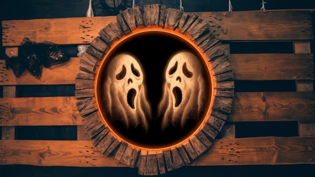 DIY Haunted Mirror Frame 