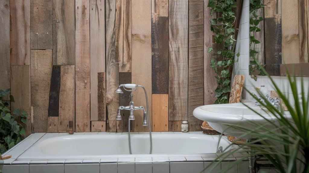 DIY Reclaimed Wood Wall Panels for Rustic Charm