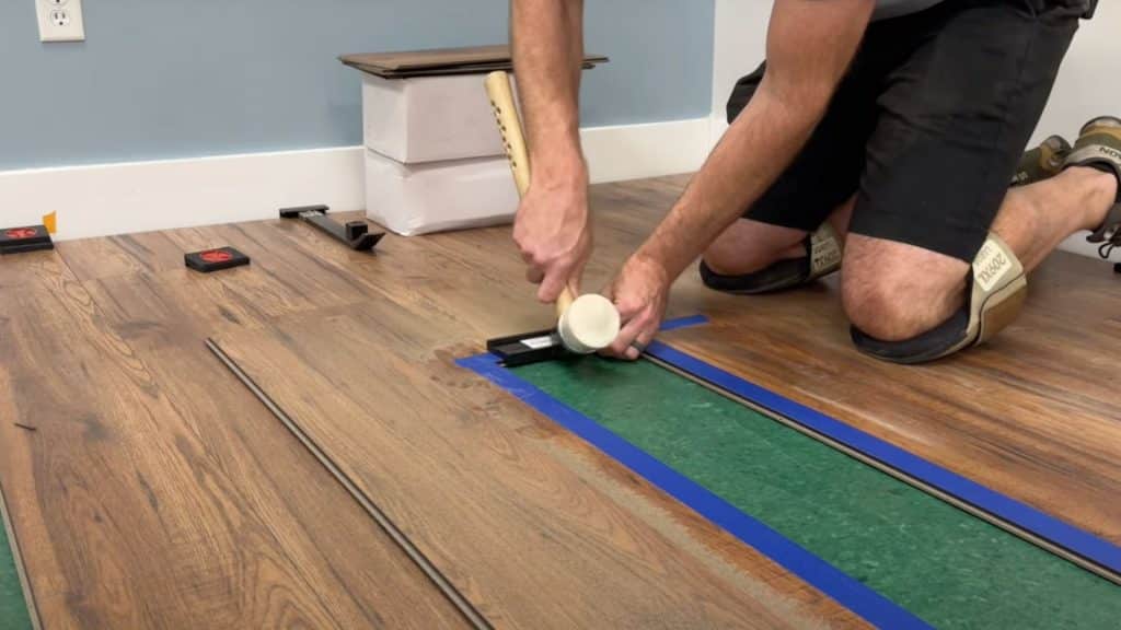 Getting the Floor Ready for the New Board