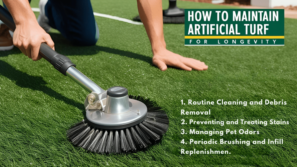 How to Maintain Artificial Turf for Longevity?