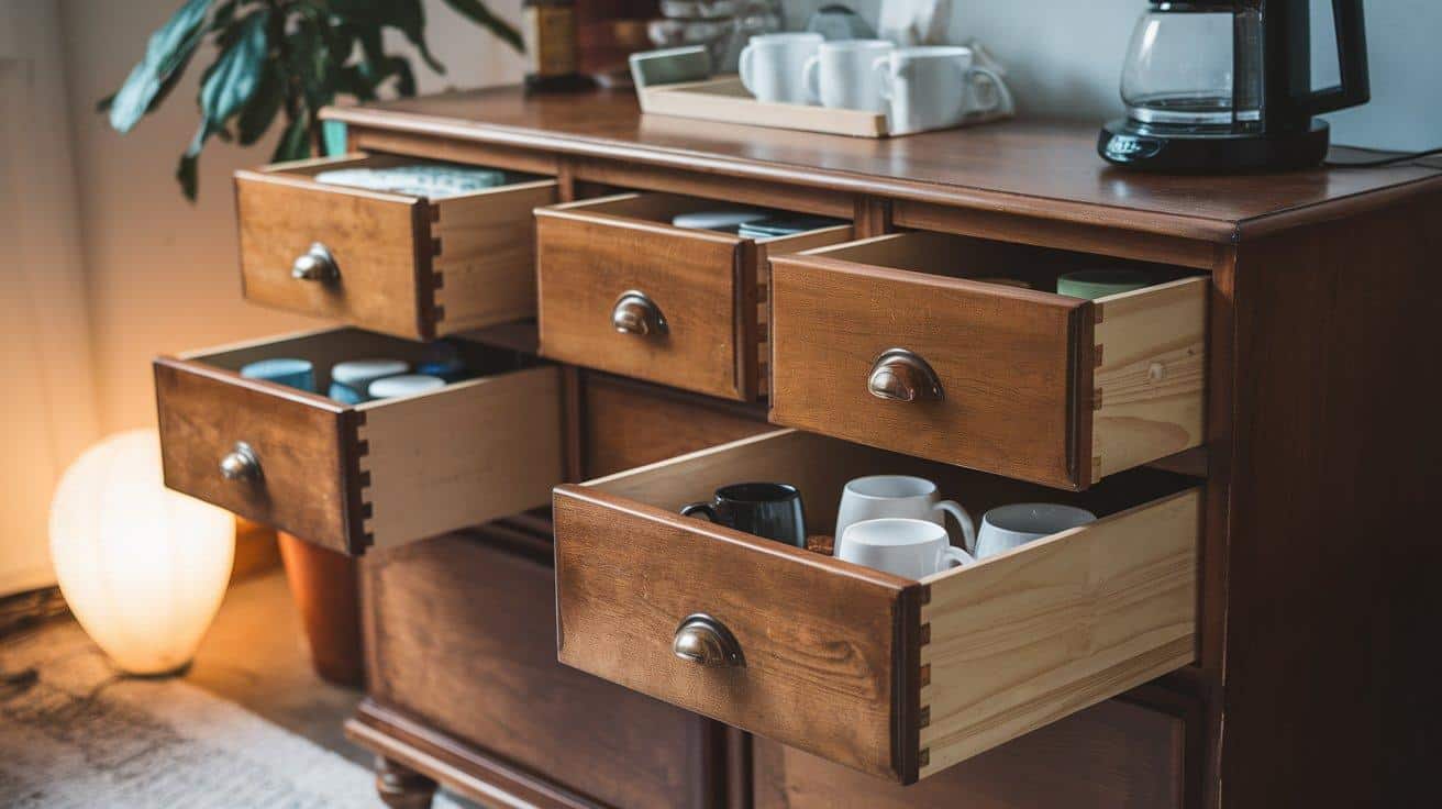 Repurposed_Dresser_Coffee_Bar