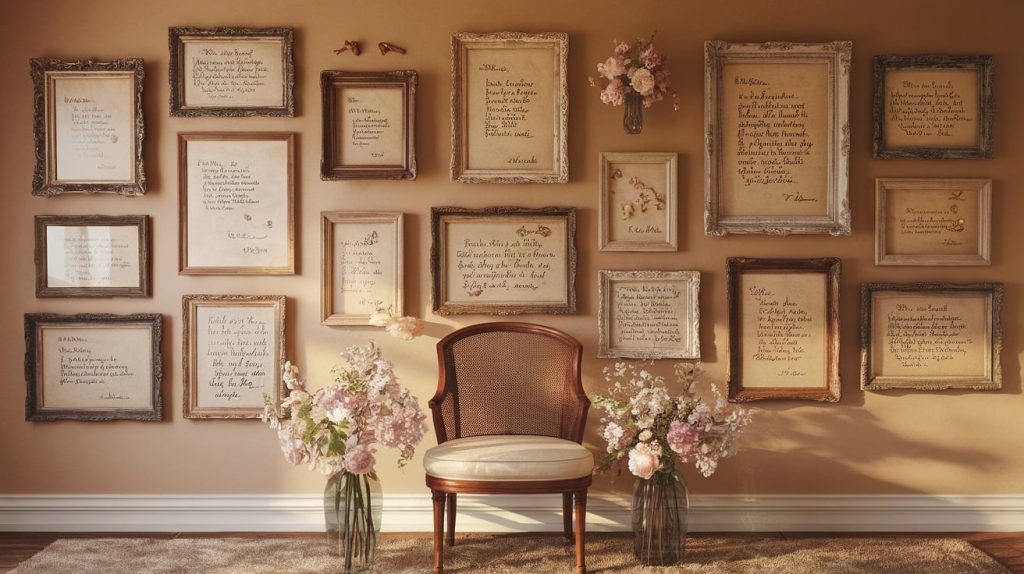 Romantic Gallery Wall