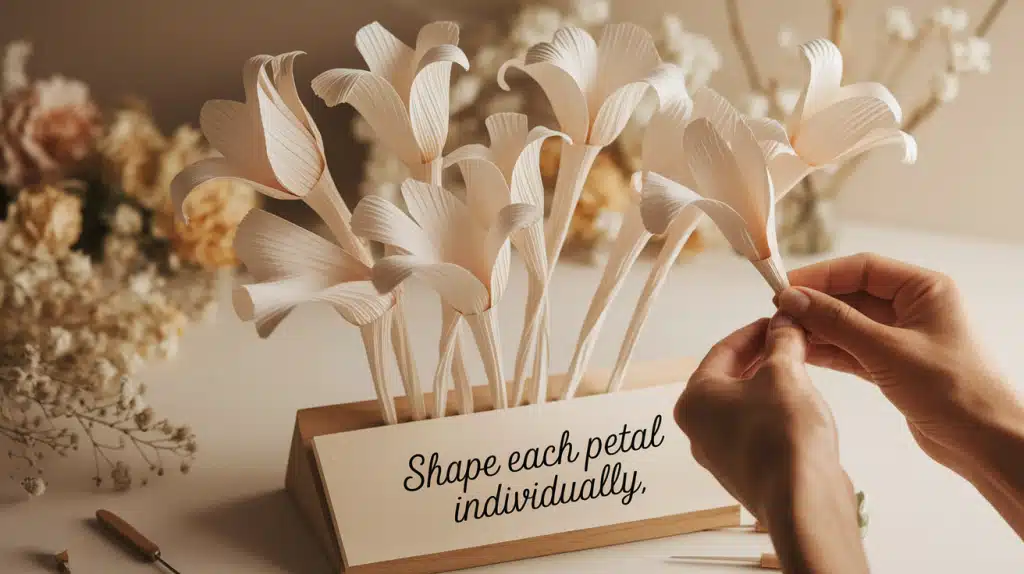 Shape Each Petal Individually
