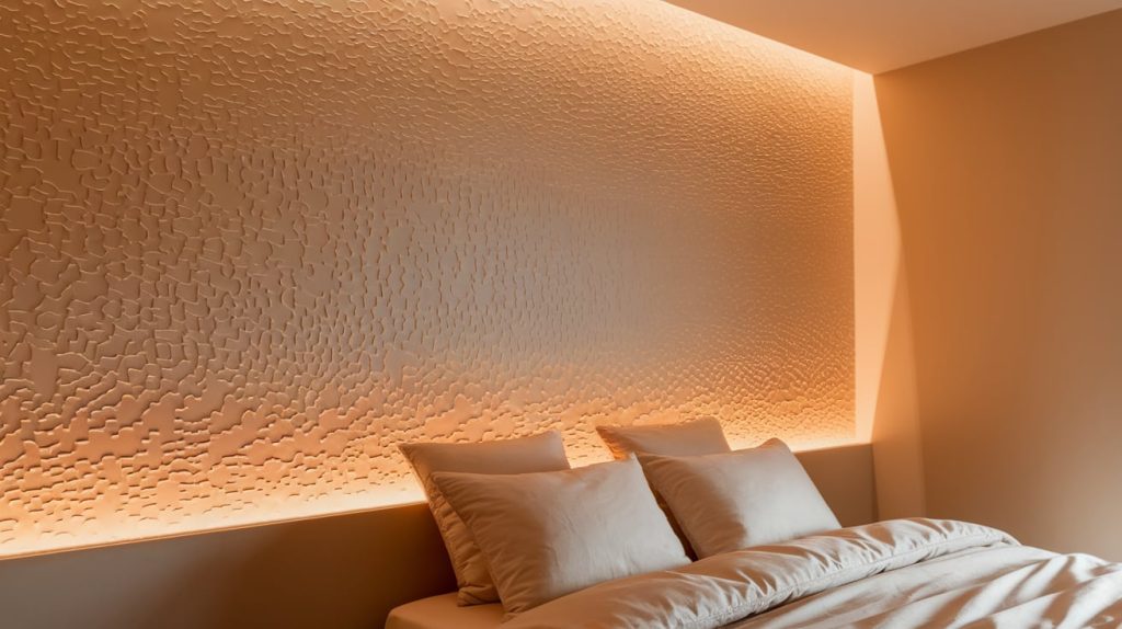 Textured Beige Wallpaper for Modern Elegance