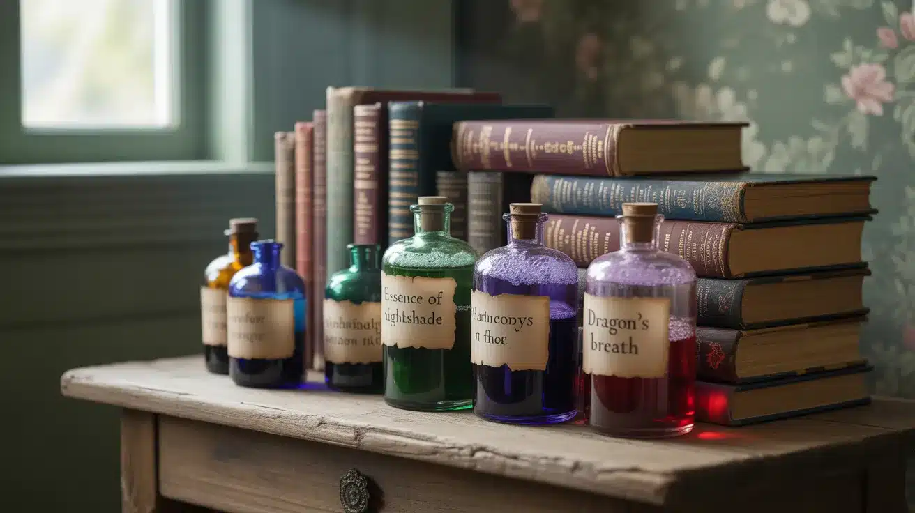 Vintage_Book_Stack_with_Potion_Bottles