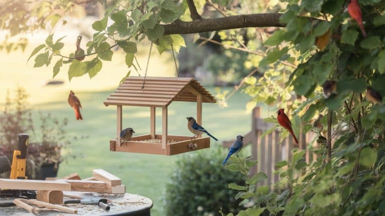 how to build a bird feeder