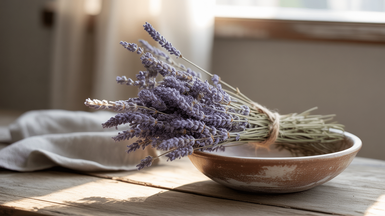 how to dry lavender