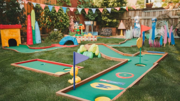 mini golf ideas