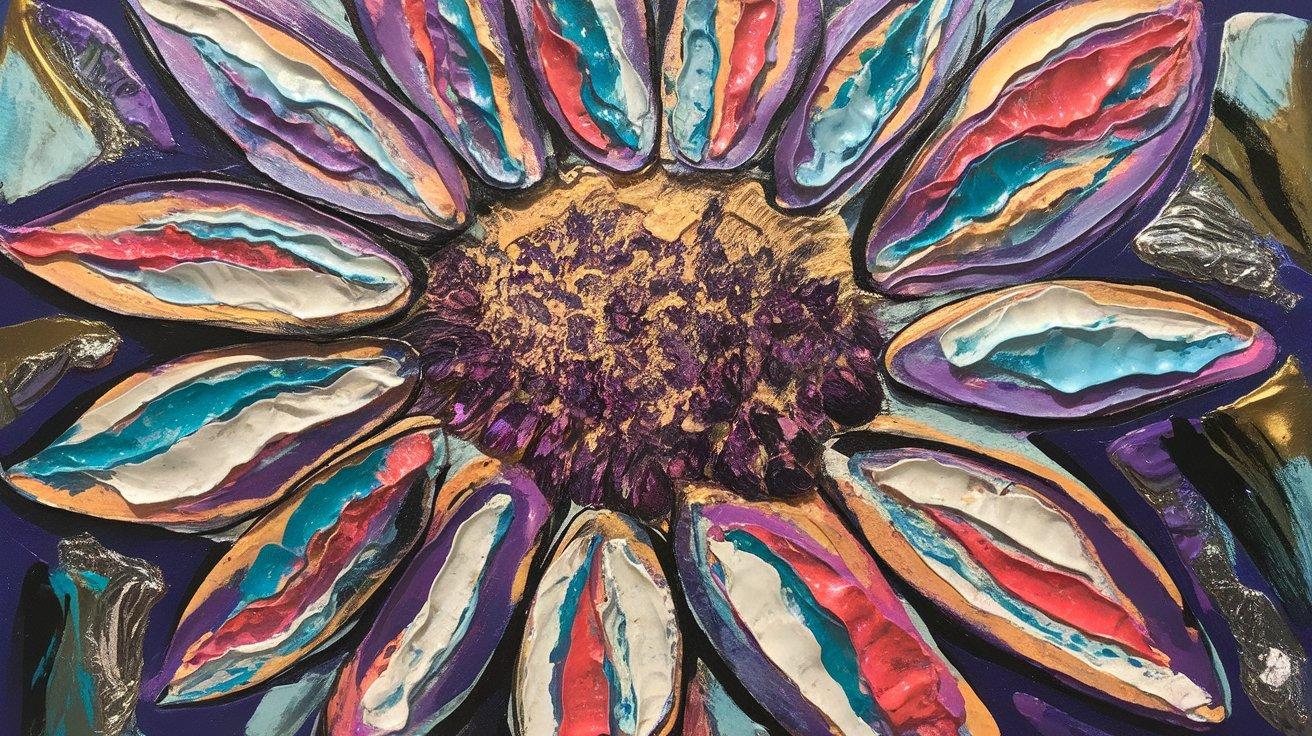 Abstract_Sunflower_Art