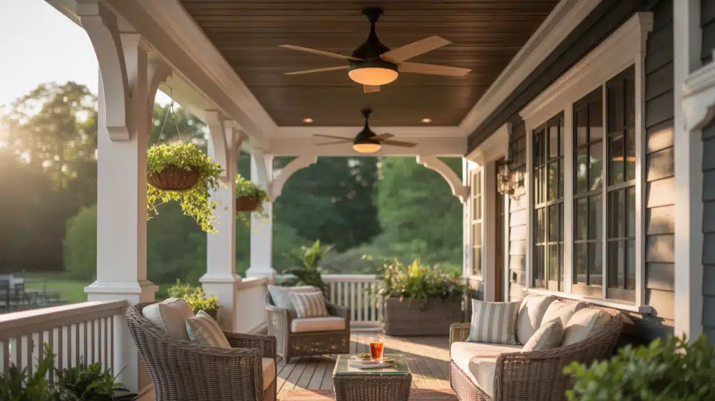 Add Ceiling Fans for Airflow