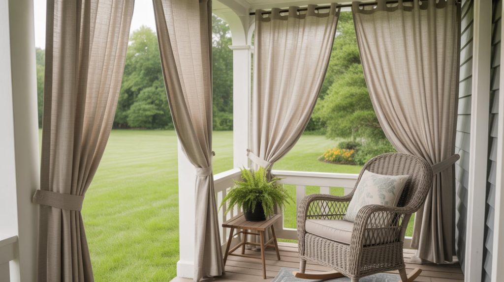 All-Weather Porch Curtains