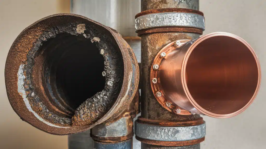 Corroded or Old Plumbing