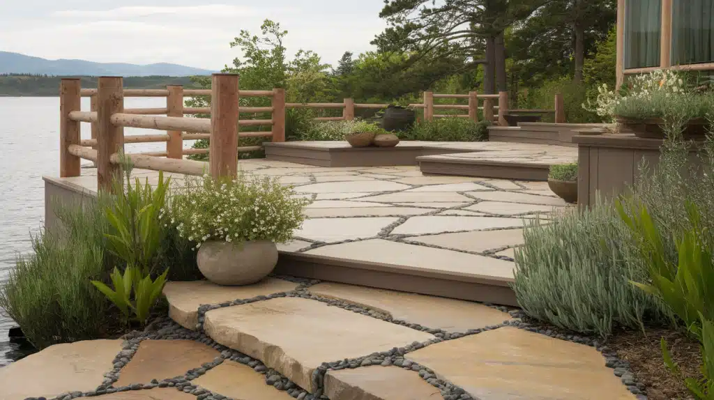 Decks That Blend with the Landscape

