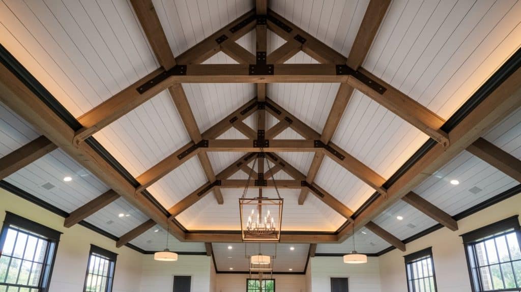 Decorative Braces and Lighting Integration
