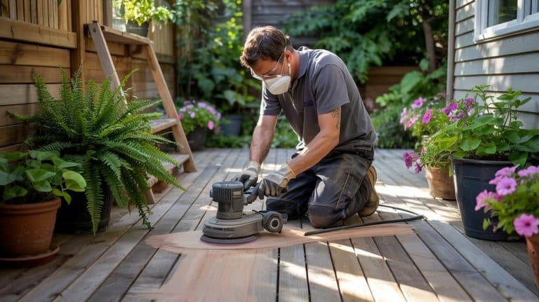 How to Sand Your Deck Efficiently