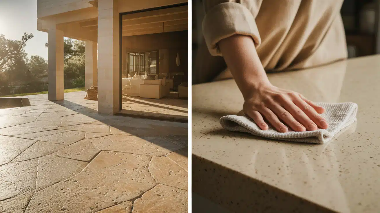 Limestone Cleaning Guide: Interior & Exterior Care