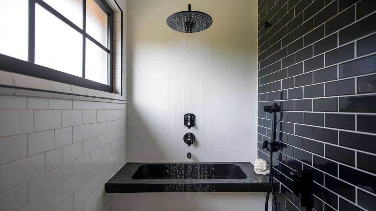 Luxurious_Black_Rain_Showerhead