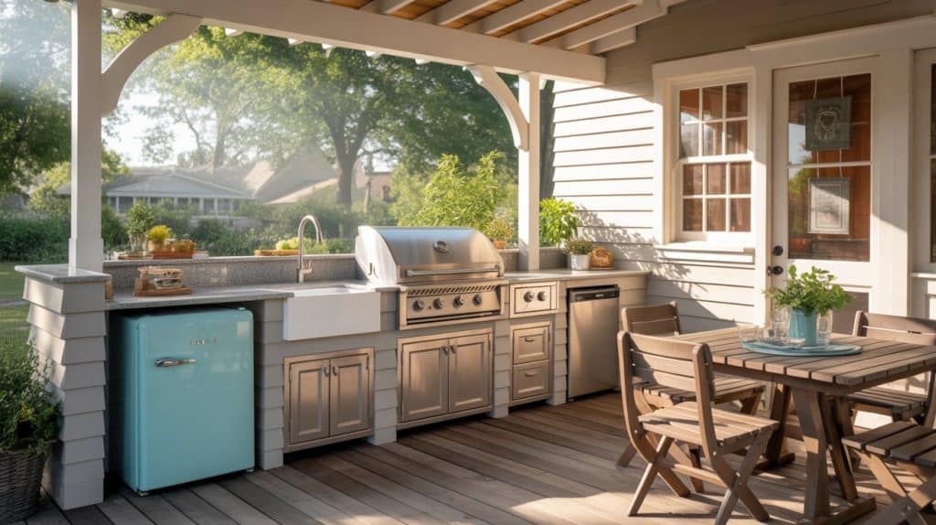 Outdoor Kitchen Setup