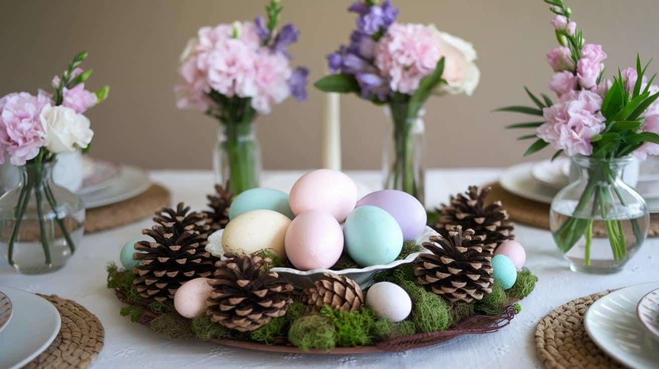 Pinecone_and_Moss_Decorations