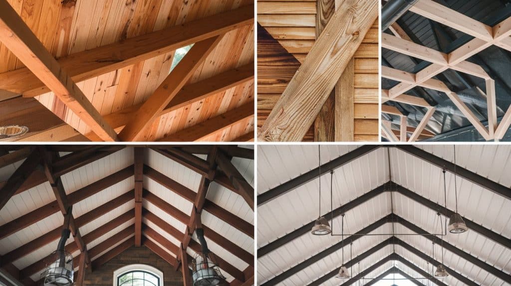 Popular Materials and Finishes for Exposed Rafters