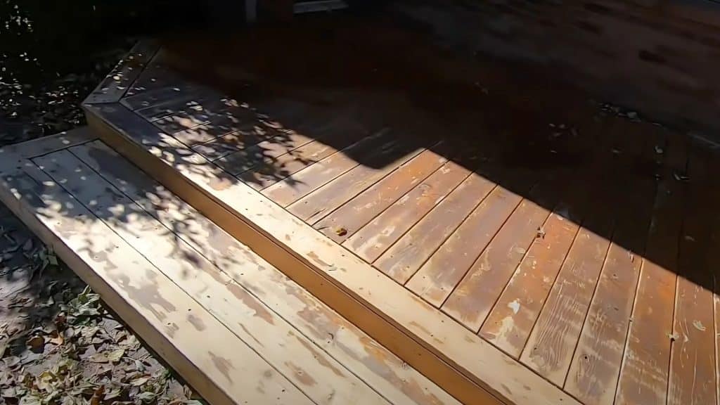 Preparing the Deck Surface