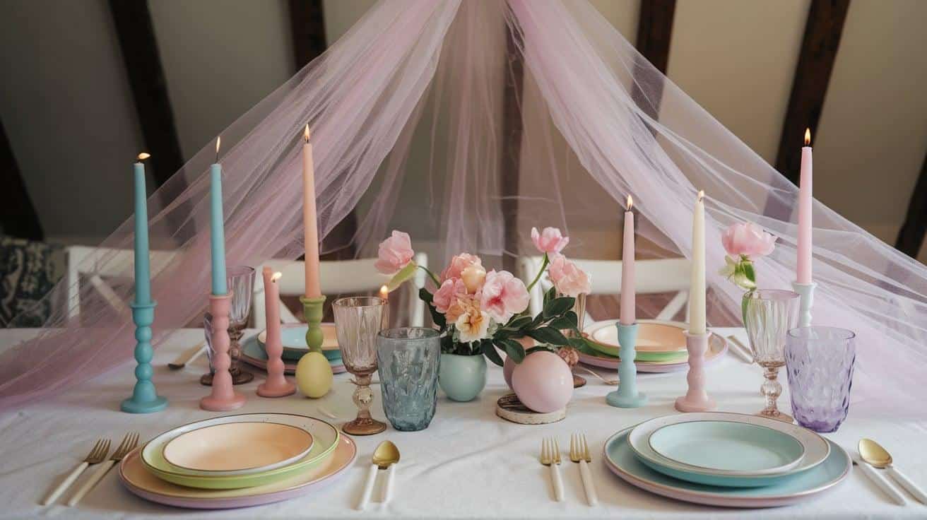 Tulle_Overlay_with_Pastel_Candles