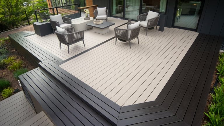 Two-Toned Deck Designs: Adding Style and Function