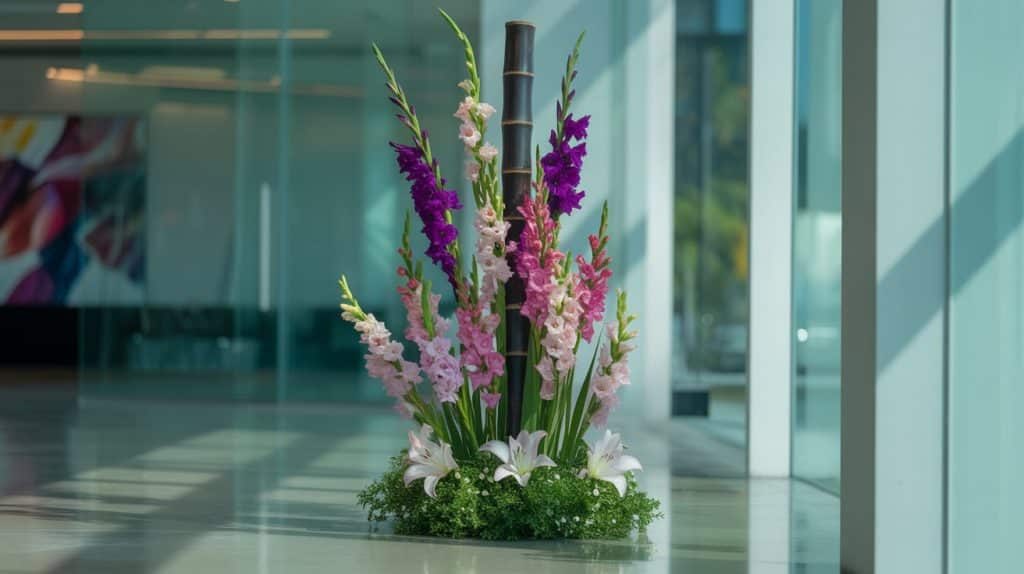 Vertical Flower Arrangement
