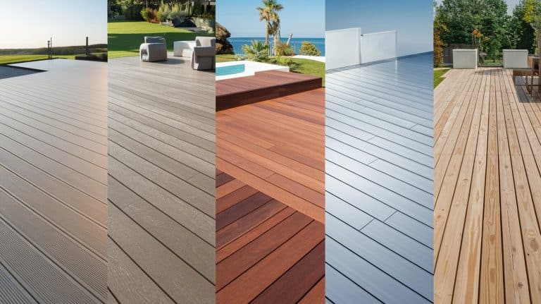 best deck material for full sun