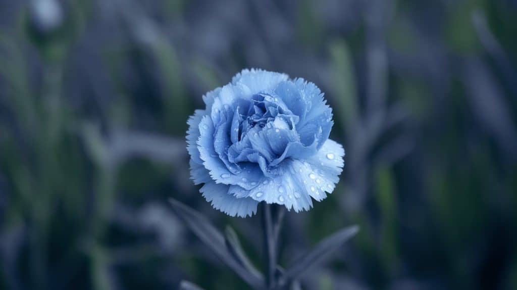 blue carnation meaning