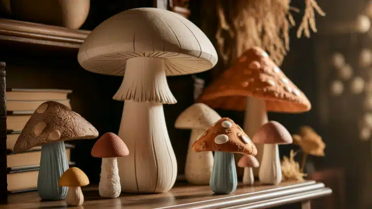DIY Mushroom Decor: Charming Projects for a Cozy Home