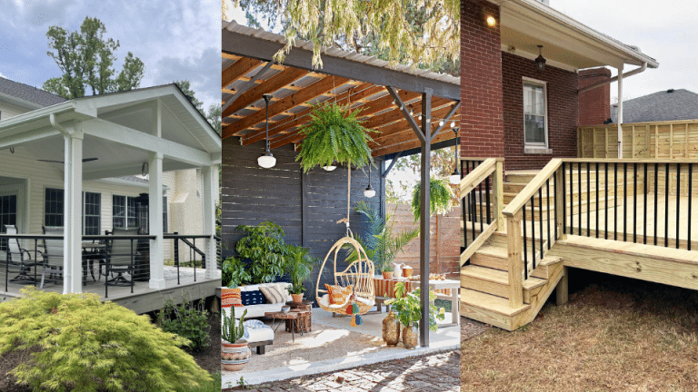 Porch vs Patio vs Deck: What’s the Difference