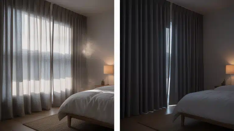 room darkening vs blackout